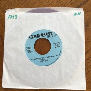 45 RPM "TIP-TOE THRU' THE TULIPS WITH ME/ALLEY-OOP" TINY TIM/DANTE/EVERGREENS - Bild 1 von 4