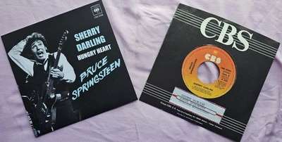BRUCE SPRINGSTEEN VINYL 7" SHERRY DARLING/HUNGRY HEART SPAIN CBS-9568 JUKEBOX  - Imagen 1 de 4