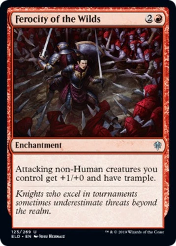 x1 Ferocity of the Wilds - Throne of Eldraine - NM - MTG - Image 1 of 1