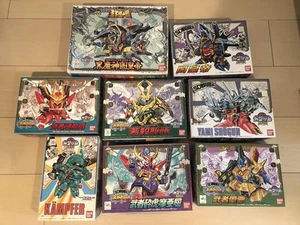 SD Gundam model kits Gunpla Bb Warrior Sengokuden Set Of 8 Resurrected Dark Gene - Picture 1 of 8