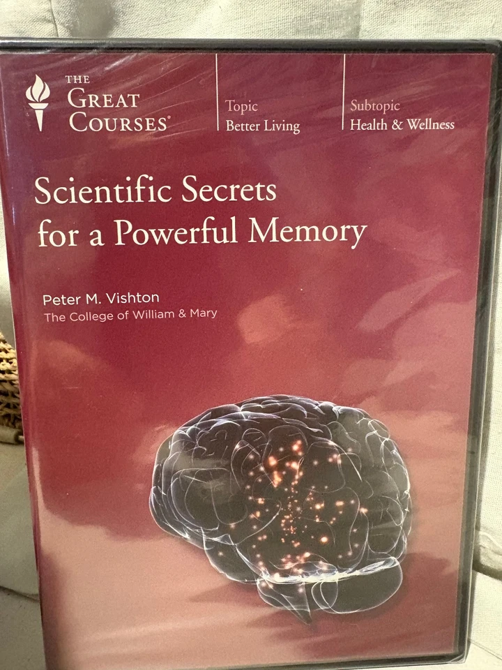 The Great Courses Scientific Secrets for a Powerful Memory DVD 2012 - Image 1 of 1