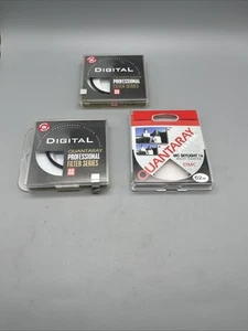 Quantaray Profi Filter Serie 3 Stück Digital 62MM 1 MC Oberlicht, 2 UV - Bild 1 von 9