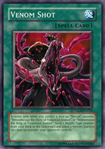 Venom Shot - TAEV-EN053 - Common - Unlimited Edition Near Mint Tactical Evolutio - Image 1 of 1