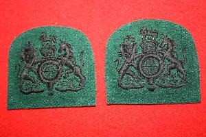 CANADÁ BRITÁNICO CANADIENSE WWII RANGO WOI PATCH BADGE REGIMIENTOS DE RIFLES - Imagen 1 de 1