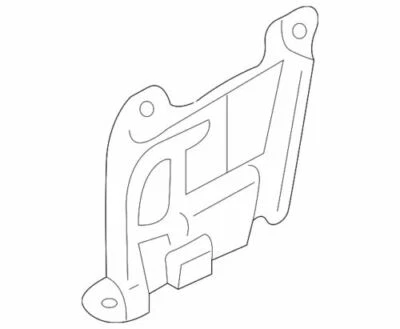 Protector contra salpicaduras guardabarros delantero derecho original Infiniti 2003-2007 G35 63844-AM800 Foto 1 de 2