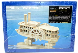 Kit modelo de madera River Boat rueda de remo - Imagen 1 de 2