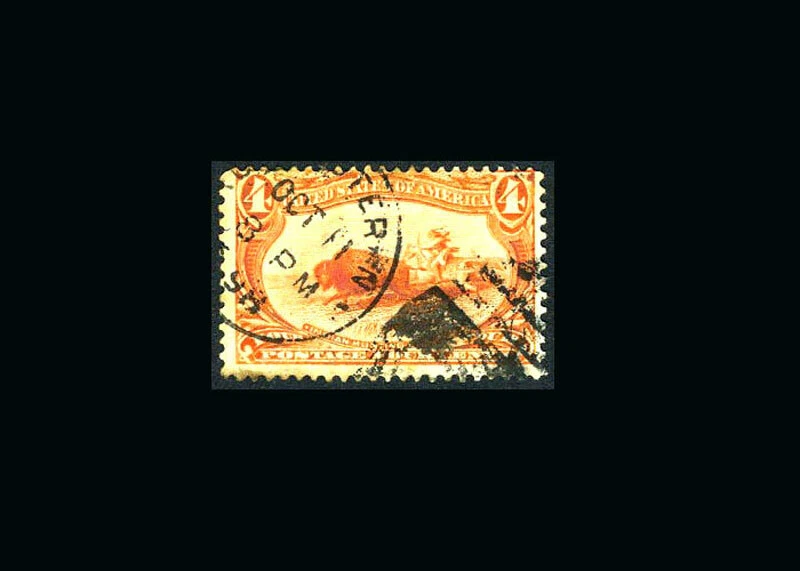 US Stamp Used, F/VF S#287 1898 duplex cancel - Image 1 of 1