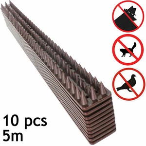 Fence Wall SECURITY SPIKES Intruder Burglar Deterrent Repellent Bird Cat Guard - Picture 1 of 12