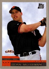 2000 Topps Chrome Traded & Rookies Sean McGowan #T17 San Francisco Giants