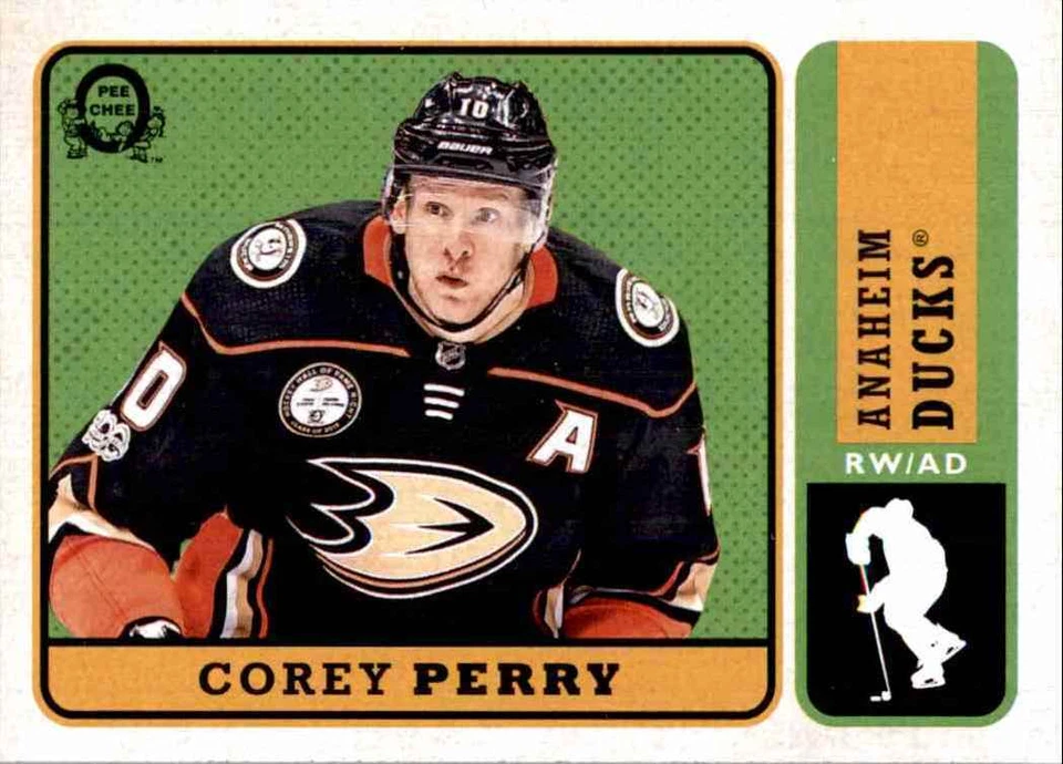 2018-19 O-Pee-Chee Retro Corey Perry #490 - Image 1 of 2