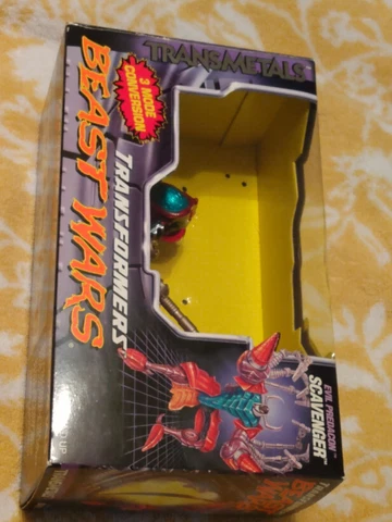Transformers Beast Wars Transmetals. Scavenger, In Box 1997 Cover