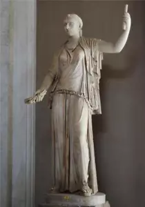 KLEOPATRA MARMOR STATUE GLÄNZEND POSTER BILD FOTO BANNER DRUCK Vatikan 9304 - Bild 1 von 1