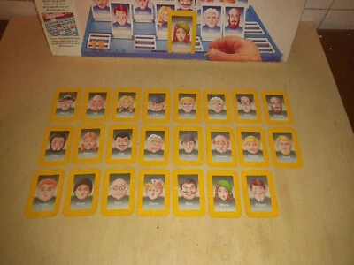 Indovina Chi ? Carte Gialle Personaggi - RICAMBI - MB 1980 - Singole O Lotti - Immagine 1 di 4