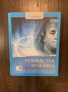 Federal Tax Research by Steven Gill and Roby Sawyers (2020, Hardcover) - Bild 1 von 4
