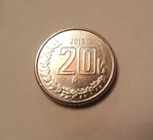 20 Centavos 2015 Mexico Coin Nice! - Picture 1 of 2