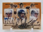 BLEDSOE/ CHANDLER/ AIKMAN 2000 DONRUSS PREFERRED QBC TRIPLE AUTOGRAPH AUTO!!