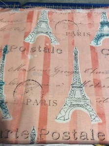 Paris Window Valance 100% Cotton Handcrafted FREE SHIPPING Choose Your Print - Picture 1 of 3