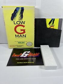 Low G Man: The Low Gravity Man (Nintendo NES, 1990) Complete CIB TESTED!