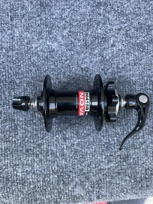 Buje delantero Novatec 100 mm Q/R disco de 6 pernos D041SB 24 orificios rodamientos sellados Foto 1 de 4