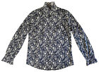 NWT J. CREW Classic Fit Boy Shirt Liberty Print Summer Bloom Ruffle Collar Sz S