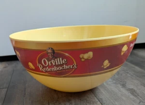 VINTAGE 1980's Orville Redenbacher Melamine Plastic POPCORN BOWL 10" X 5" NEW - Picture 1 of 6