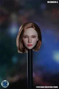 1:6 SDH040A Beauty Girl Suntan Head Sculpt For 12" Female PH TBL Figure Body Toy - Picture 1 of 3