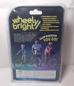 Fahrrad Rad Speichen & Rahmen Beleuchtung JML Wheely Bright LED 2er Pack Pink Neu in OVP - Bild 1 von 7