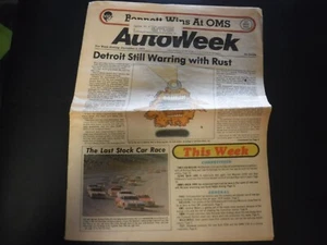AutoWeek Competition Press, Racing Newspaper, December 2, 1977 - 072922JENON3 - Picture 1 of 3