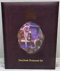 Disney Tim Burton's Nightmare Before Christmas Storybook Ornament Set Of 5 NEW