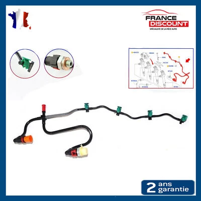 Tuyau de Retour Injecteur prévu pour Fiat Ducato  2.2D - 124160656287 1473393 - Photo 1/4