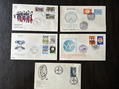 Turkey / 5 FDC’s / Various Years  - Image 1 of 4