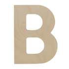 Unfinished Wooden Letters – 6 Inch Baltic Birch Wood Cutouts – 3mm Thick
