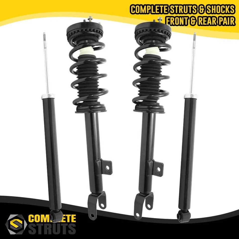 Front Complete Strut Assemblies & Rear Shocks for 2011-2022 Chrysler 300 RWD - Image 1 of 4