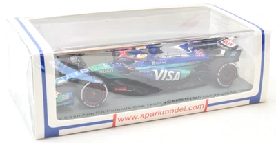 Spark Visa Cash App RB - Yuki Tsunoda - 2024 Las Vegas GP 1:43 F1 Car S9548 - Image 1 of 3