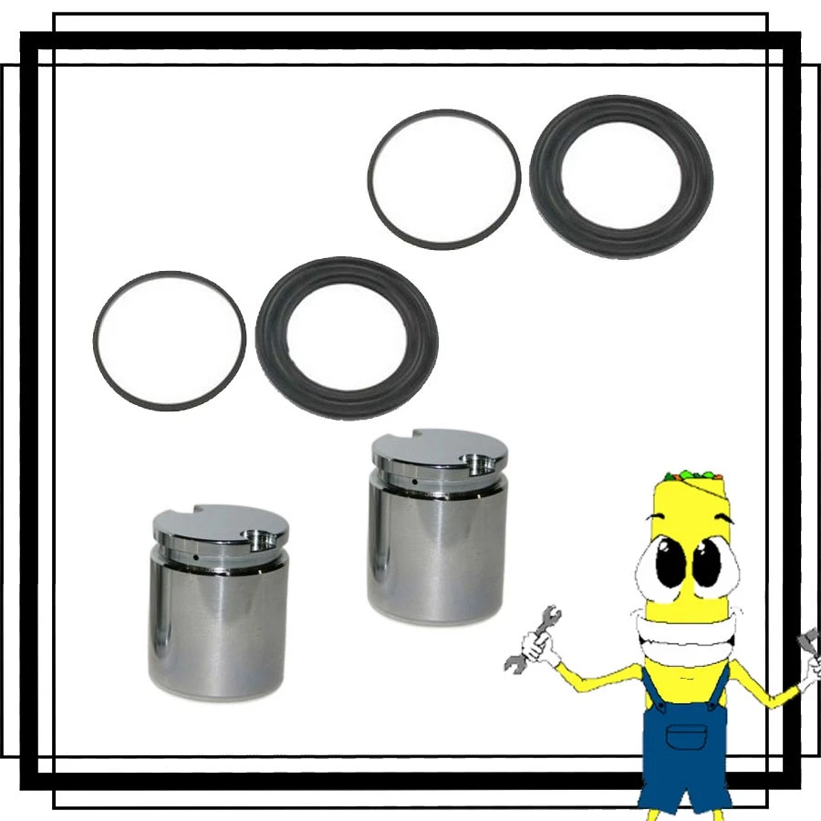 Kit de reparo de reconstrução de pistão pinça de freio traseiro para Audi V8 Quattro 1990-1994 - Imagem 1 de 1