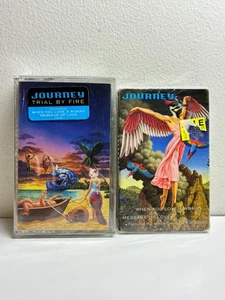 Journey Cassette Tape When You Love A Woman Message Of Love & Trial By Fire Rock - Imagen 1 de 6