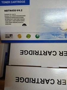 3 Pcs. TN450 Compatible Toner Cartridge For Brother 450 HL-2270DW - Picture 1 of 2