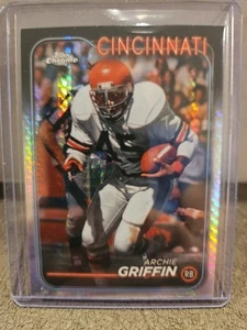 2024 Topps Chrome Prism Refractor Archie Griffin Card - Picture 1 of 2