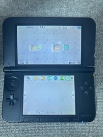 3DS LL XL black Japan Nintendo Console Japanese B159