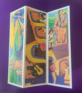 3 BOOKMARKS perforated paper from American Friends Service Commitee 6" x 2" - Picture 1 of 2