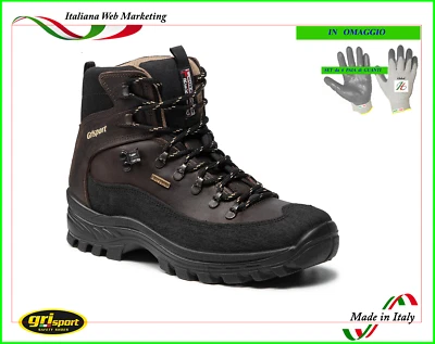 SCARPE TREKKING UOMO GRISPORT 10248 PER ESCURSIONI CACCIA MONTAGNA - Immagine 1 di 4