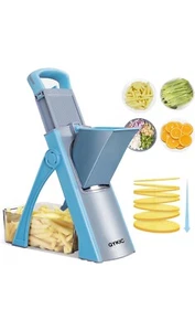 SupMaKin Upgrade Safe Mandoline Slicer for Kitchen, 5 in 1 Vegetable Chopper - Picture 1 of 8