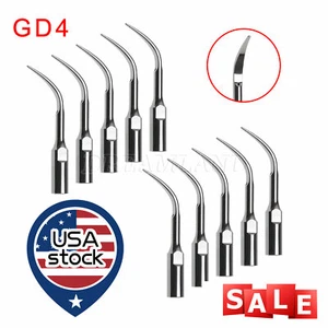 10 pezzi punte per ridimensionamento periodicale ultrasuoni USA per DTE GD4 adatte a DTE Satelec USA - Foto 1 di 5