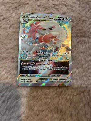 Hisuian Zoroark VSTAR SWSH298 SWSH: Sword & Shield Promo Cards Holo - Image 1 of 4