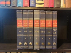 Vintage New Hungarian Lexicon Complete Vol. 1-7, Magyar Nagylexikon Encyclopedia - Bild 1 von 10
