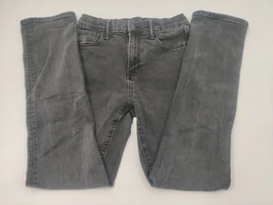 Old Navy Boys Flex Slim Straight Adjustable Waist Jeans Size 16 Faded Black - Picture 1 of 15