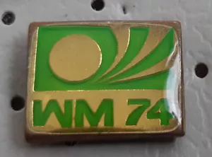 Fußball WM 1974 Deutschland Pin - Bild 1 von 1