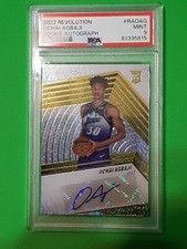 Pop 6 !!! PSA 9 Ochai Agbaji - 2022-23 Panini Revolution Rookie Auto RC  #RA-OAG
