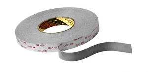 DOUBLE SIDED TAPE 25mm 3M 4956 VHB HEAVY DUTY ADHESIVE STRONG STICKY GREY - Picture 1 of 1