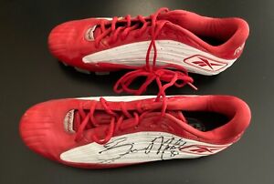 Eric Moulds Autographed NFL Football Spikes - Buffalo Bills